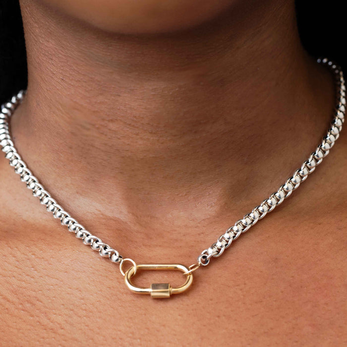 16" Rolling Curb Chain Necklace