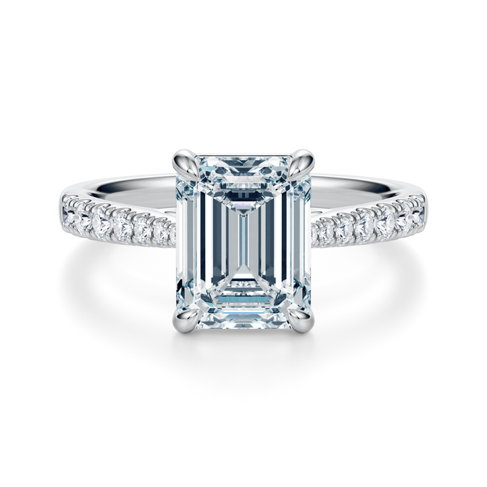 Madison Pavé Engagement Ring Setting