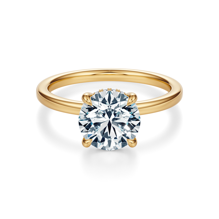 Baxter Hidden Halo Engagement Ring Setting