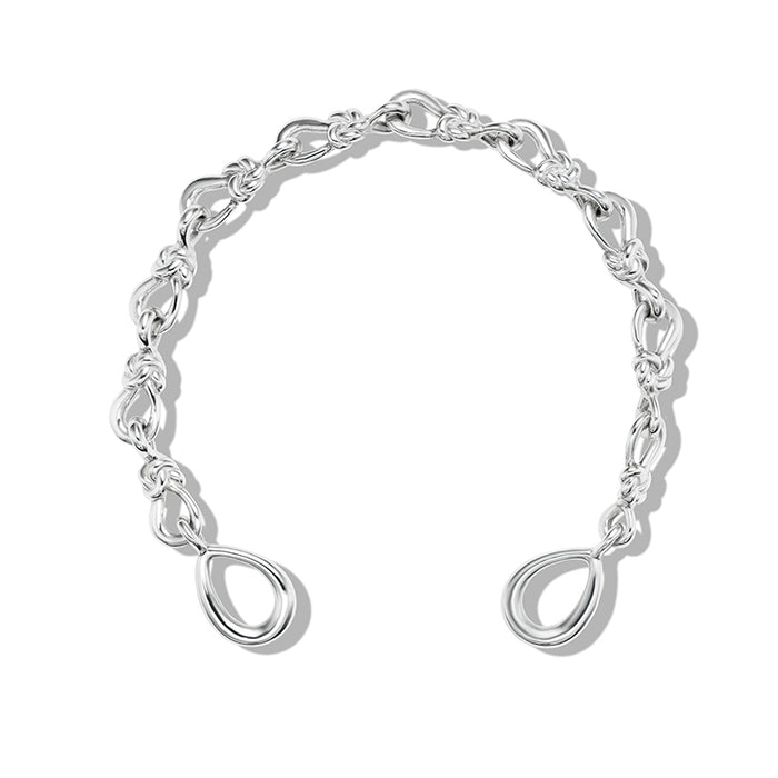True Lover's Knot Large Chain Bracelet