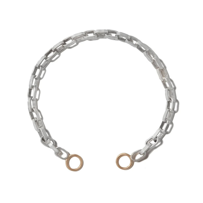 6" Polished Biker Chain Bracelet