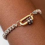 6.5" Rolling Curb Chain Bracelet