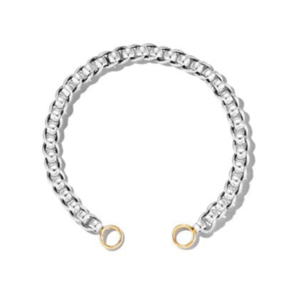 6.5" Rolling Curb Chain Bracelet
