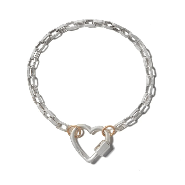 6" Polished Biker Chain Bracelet