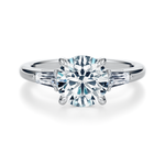 Vesey 3-Stone Engagement Ring Setting
