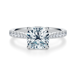 Madison Pavé Engagement Ring Setting