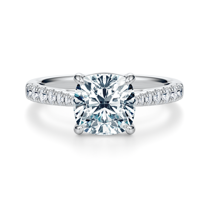 Madison Pavé Engagement Ring Setting