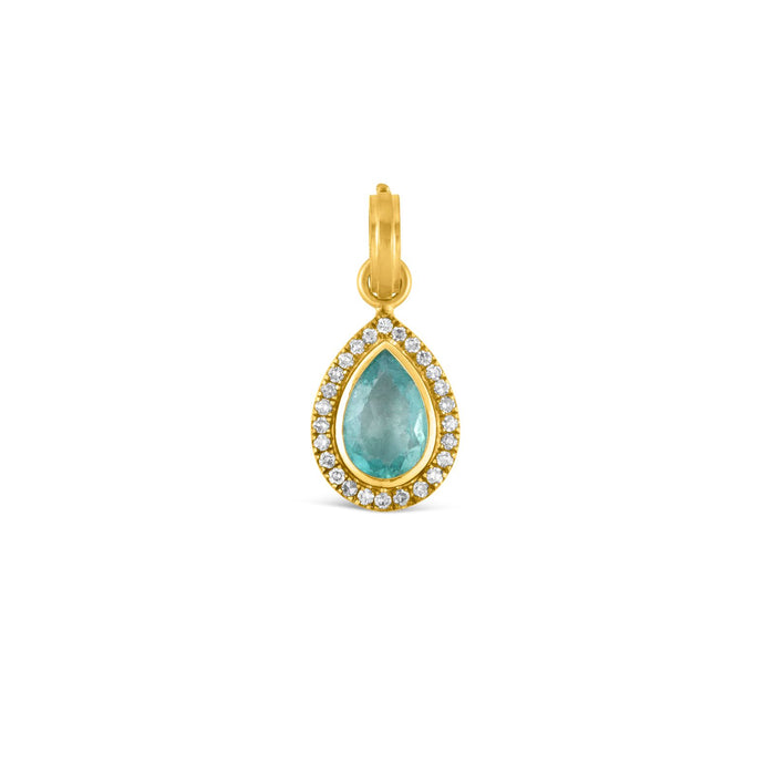 Emerald Pear Shape Pendant