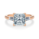 Vesey 3-Stone Engagement Ring Setting