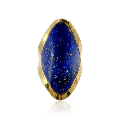 Lapis Lazuli Statement Ring