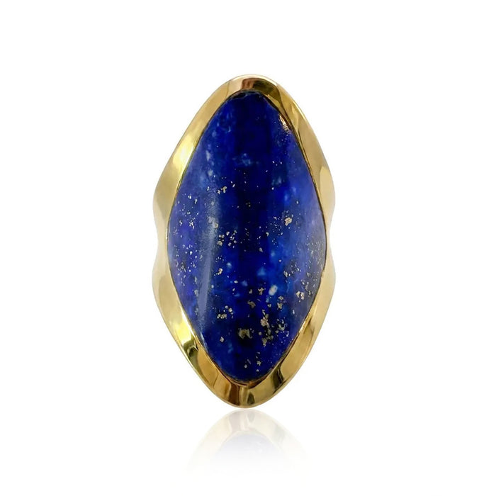 Lapis Lazuli Statement Ring