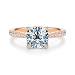 Madison Pavé Engagement Ring Setting