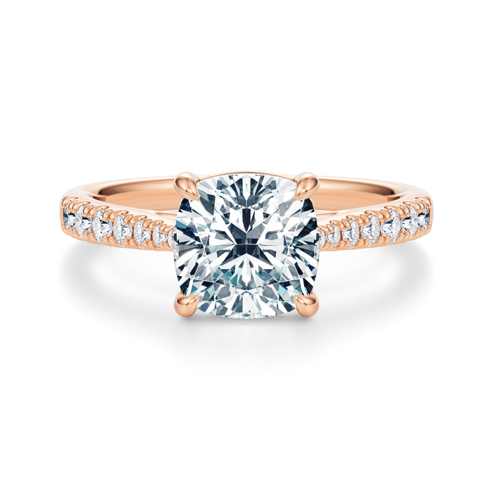 Madison Pavé Engagement Ring Setting