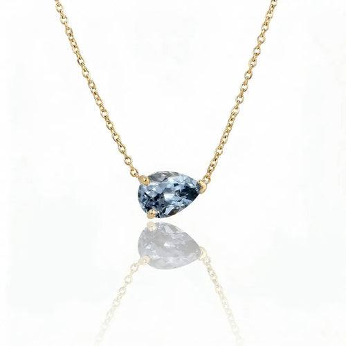 Lavender Spinel Pendant Necklace