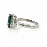 Montana Sapphire & Diamond 3-Stone Statement Ring