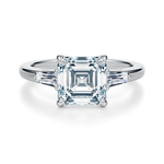 Vesey 3-Stone Engagement Ring Setting