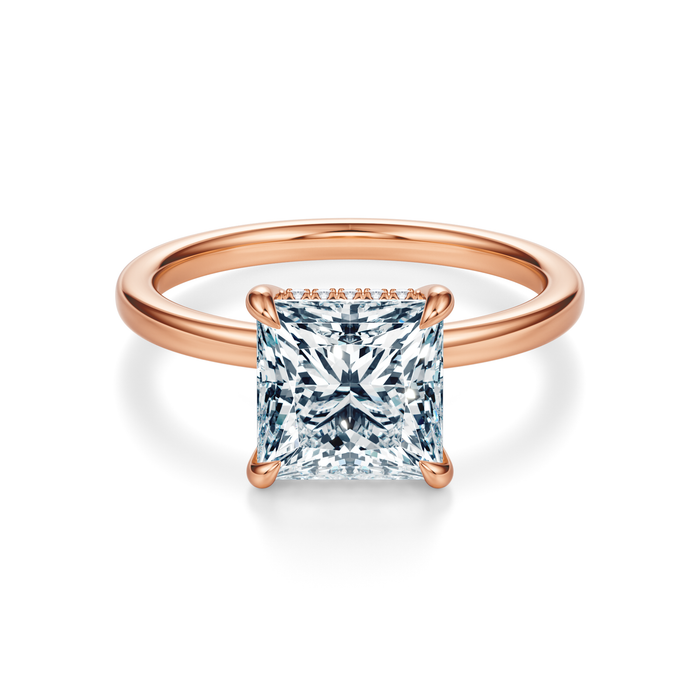 Baxter Hidden Halo Engagement Ring Setting