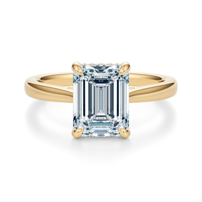 Madison Hidden Halo Engagement Ring Setting