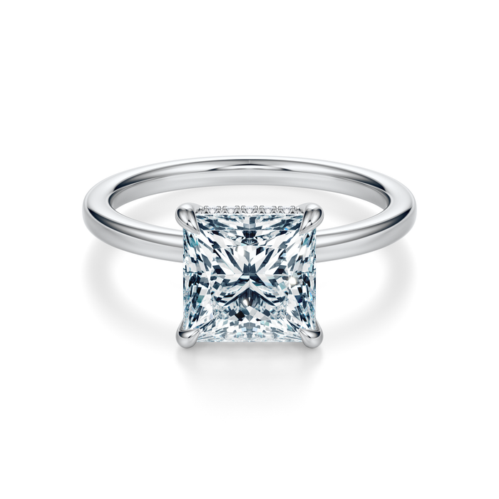 Baxter Hidden Halo Engagement Ring Setting