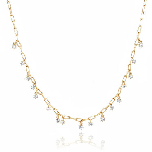 Diamond Charm Necklace