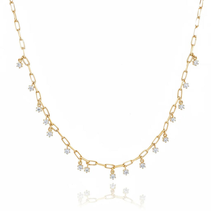 Diamond Charm Necklace