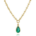 Polly Drop Gemstone Necklace