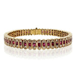 Ruby and Diamond Bracelet