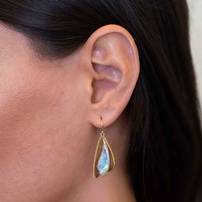 Opal Drop Earrings