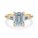 Vesey 3-Stone Engagement Ring Setting