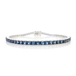 Sapphire Tennis Bracelet