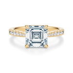 Madison Pavé Engagement Ring Setting
