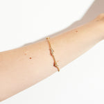 Diamond Encrusted Station Bracelet