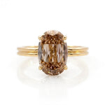 Chambers 2.07ct Oval Cut Diamond Solitaire Engagement Ring