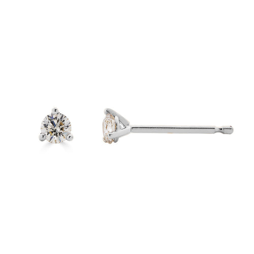 Diamond Petite Martini Stud Earrings