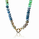 Mixed Opal Bead Strand Necklace