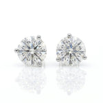 4.00tcw Diamond Stud Trinity Earrings