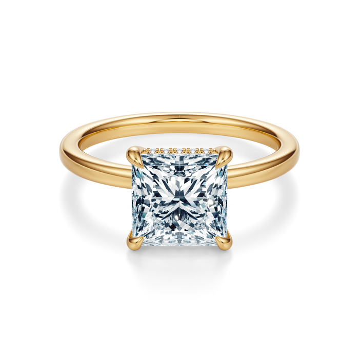 Baxter Hidden Halo Engagement Ring Setting