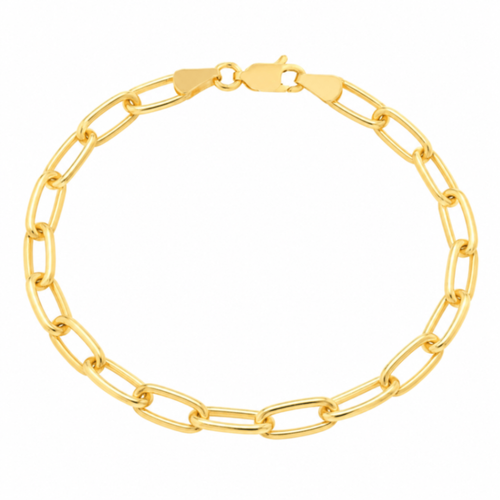5mm Paper Clip Chain Bracelet