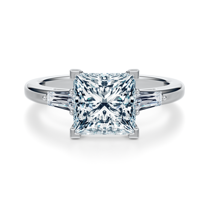 Vesey 3-Stone Engagement Ring Setting