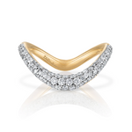Pavé Diamond Shadow Band