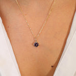 Purple Spinel Necklace Charm