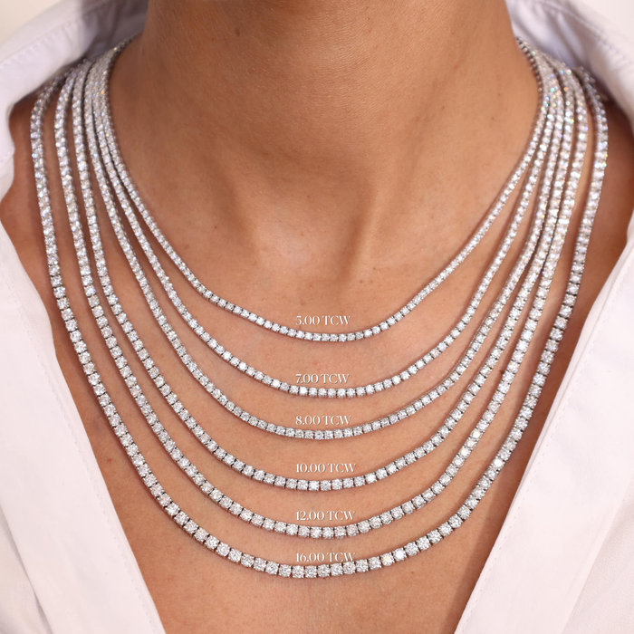 5.00tcw Tribeca Tennis Necklace