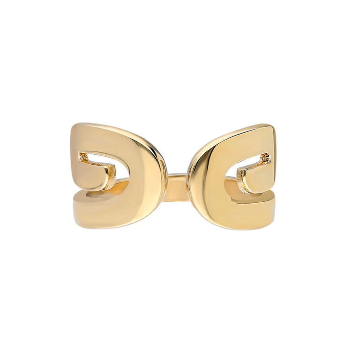 "Txirimiri" Wide Cuff Ring