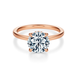Baxter Hidden Halo Engagement Ring Setting