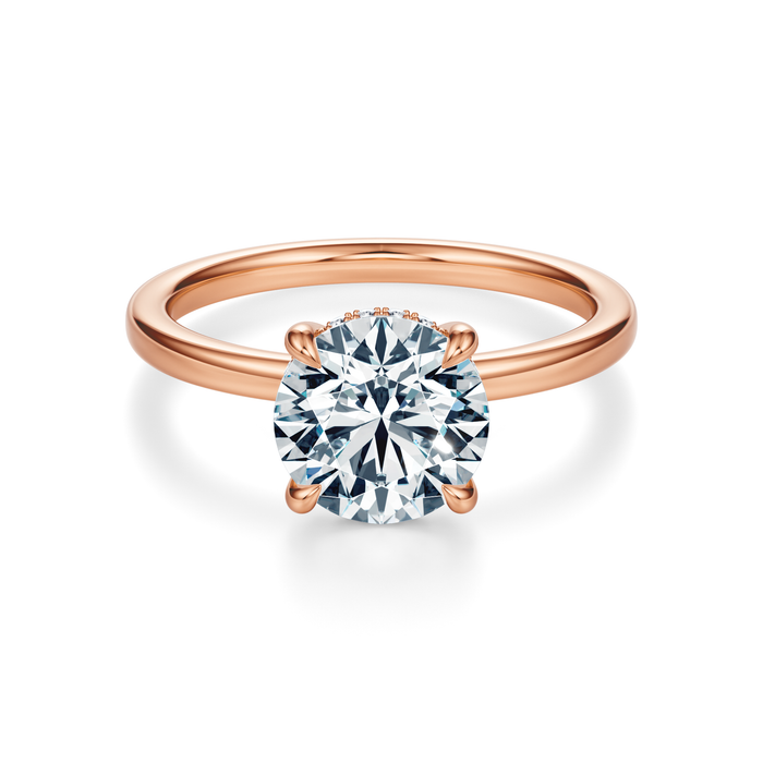 Baxter Hidden Halo Engagement Ring Setting