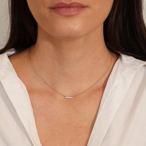 Double Bar Necklace Image 2