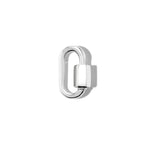 Sterling Silver Spring Lock