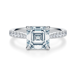 Madison Pavé Engagement Ring Setting