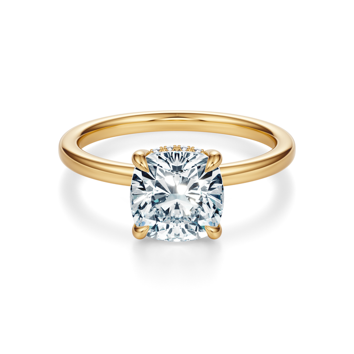 Baxter Hidden Halo Engagement Ring Setting