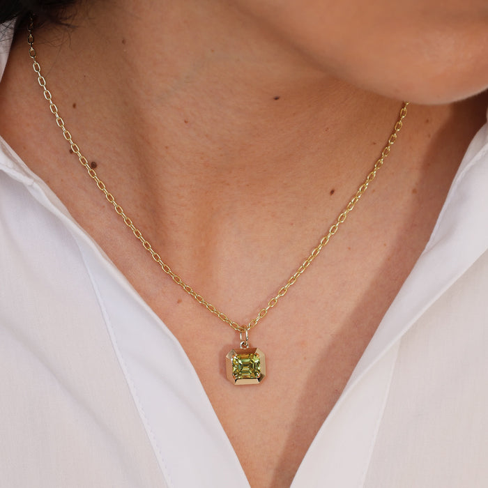 Mali Garnet "Amaranth" Frame Charm